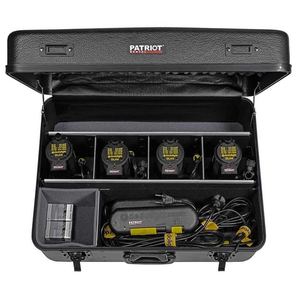 Kit Lumini Dedolight DLH4 + Dedolight DP 1.1 9002 foto