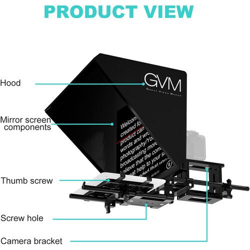 Teleprompter GVM TQ - S 1141 foto