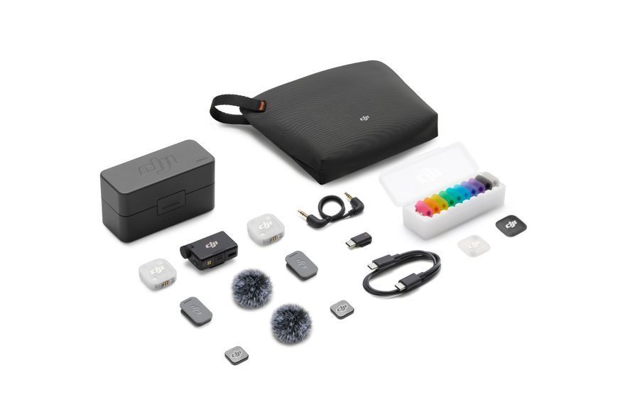 DJI Mic Mini 2 (2 TX + 1 RX + Charging Case) 1665 foto