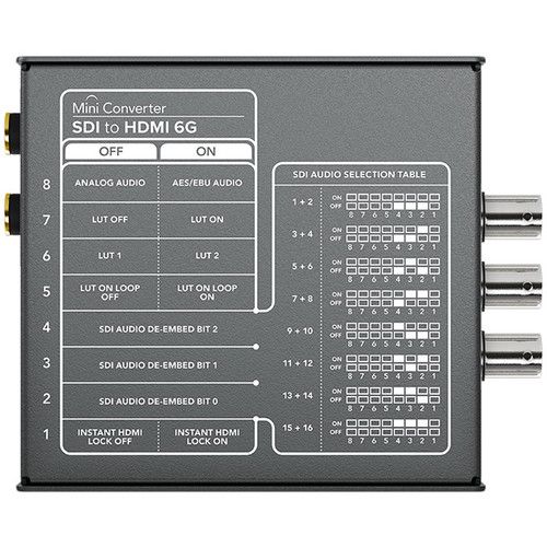 Blackmagic Design SDI to HDMI 6G Mini Converter 8017 foto