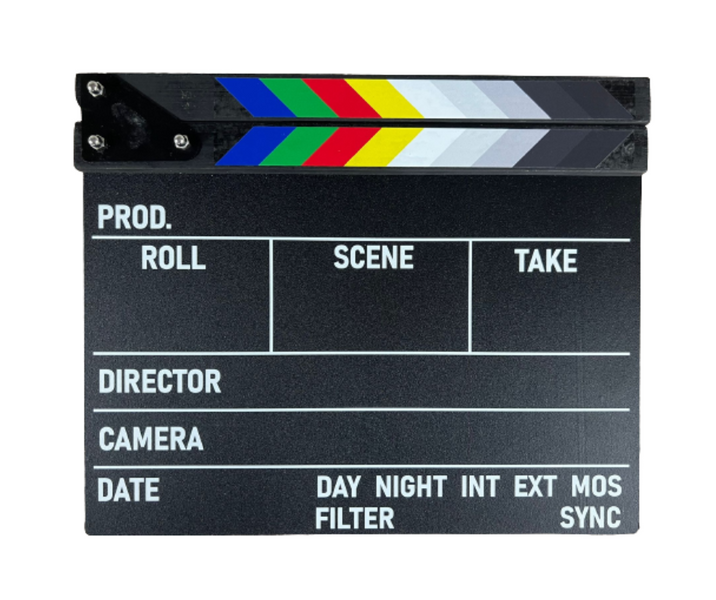 Clacheta / Clapperboard BLACK 1148b foto