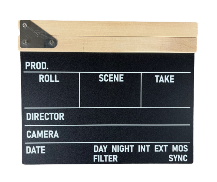 Clacheta / Clapperboard BLACK 1148b foto