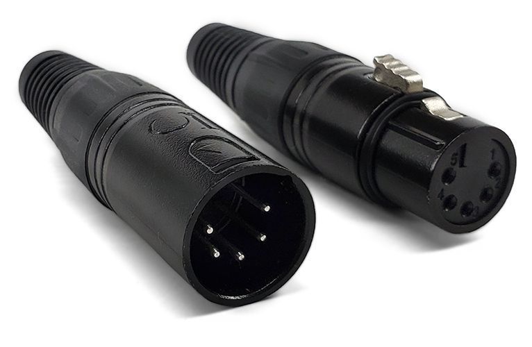 XLR connector 5 Pin (2kit male+female) 1482-5 foto