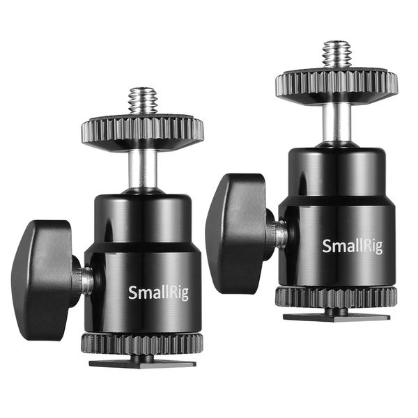 SMALLRIG 1/4 CAMERA HOT SHOE MOUNT WITH ADDITIONAL 1/4 SCREW 2059 1115 foto