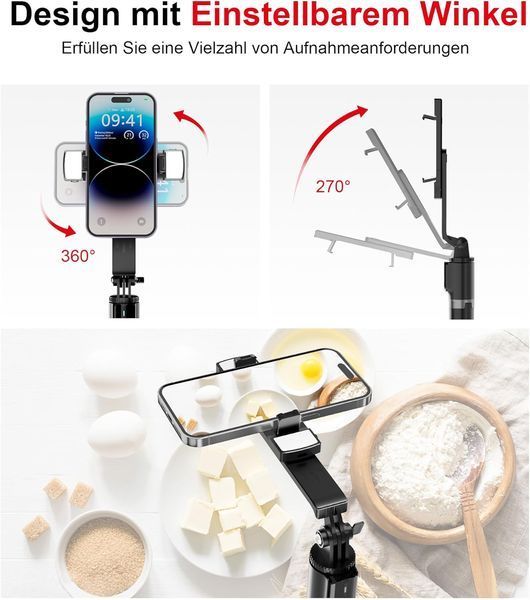 ASHINER 180 Mobile Phone Tripod  80-26/05 foto