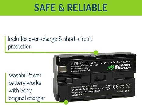 DIGITAL POWER NP-F550/NP-F570 SONY 2600 mAh INFOLITHIUM BATTERY 1033 foto