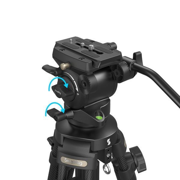 SmallRig Lightweight Video Carbon Fiber Tripod Kit AD-50 4685 8064 foto