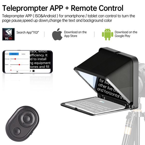 LENSGO TC7 Teleprompter 8051 foto