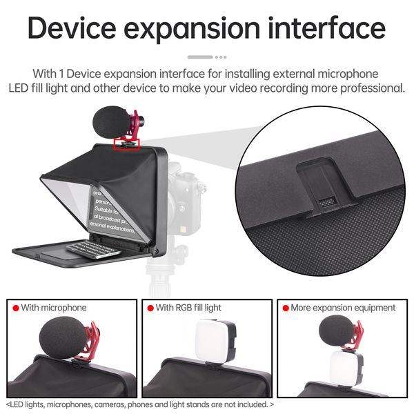 LENSGO TC7 Teleprompter 8051 foto