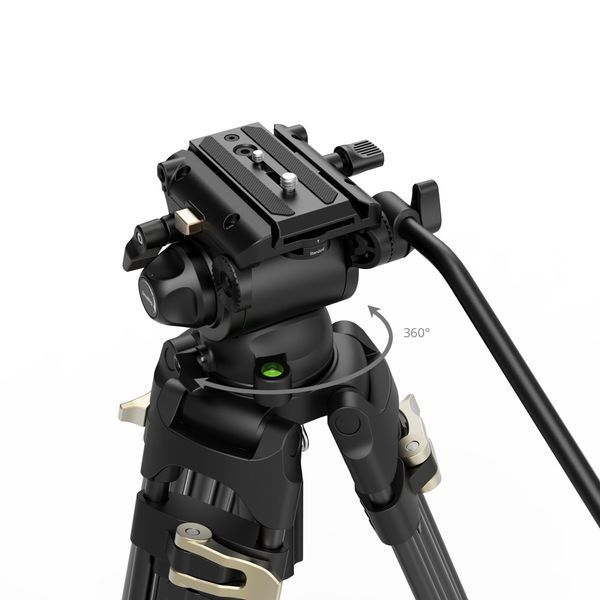 SmallRig Heavy-Duty Fluid Head Tripod Kit AD-01S 4686 8065 foto