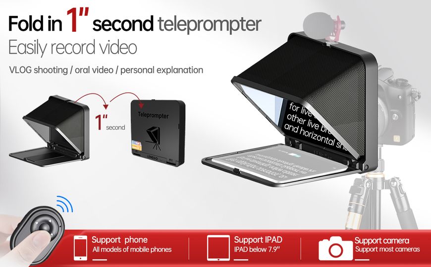 LENSGO TC7 Teleprompter 8051 foto