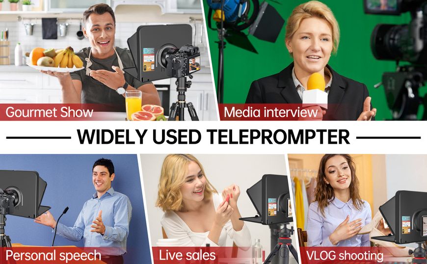 LENSGO TC7 Teleprompter 8051 foto