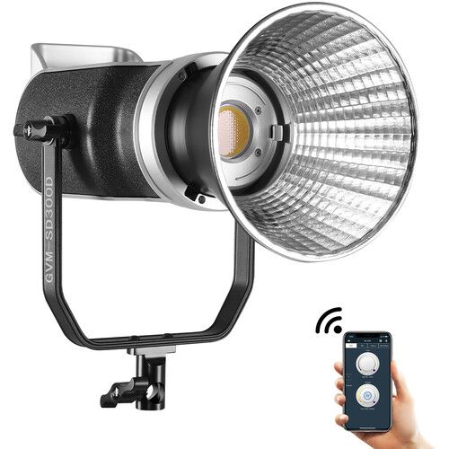 GVM SD300S LED Studio Video Spotlight with Softbox 1042 foto